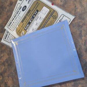 PIONEER Photo Memory Album 8.5" x 11" Scrapbook and Refill Pages